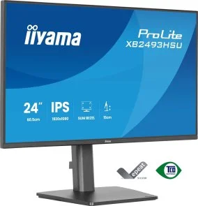 Фото: Монітор iiyama ProLite XB2493HSU-B1 Black - 23.8" IPS / 1920×1080 / 120 Гц / Pivot / HAS № 4 | KTC