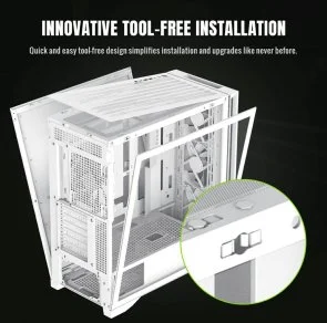 Фото: Корпус Gamemax Leader 2 WH White with window № 7 | KTC