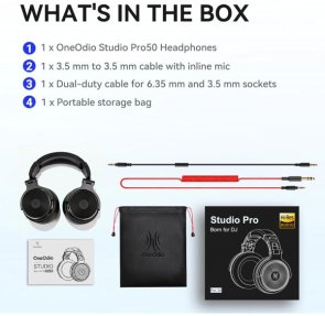 Гарнітура OneOdio Pro 50 Black