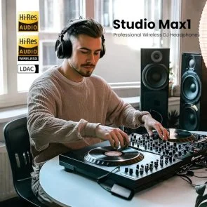 Фото: Навушники OneOdio Studio Max 1 Black № 6 | KTC