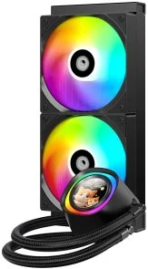 Фото: Система рідинного охолодження ID-COOLING FX240 LCD № 2 | KTC