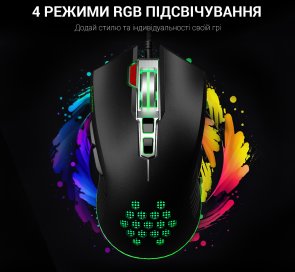 Миша GamePro Phoenix GM543 Black