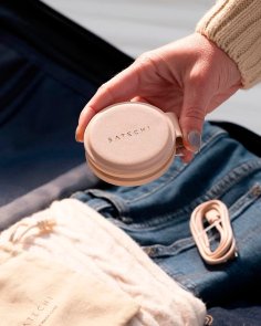 Бездротова зарядна станція Satechi OntheGo 2-in-1 Desert Rose (ST-QTG21R)