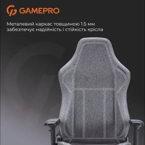 Фото: Крісло GamePro FGC750 Fabric Dark Gray (FGC750DG) № 19 | KTC