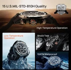 Фото: Смарт годинник Mibro GS Explorer 48mm Desert White (XPAW017D) № 7 | KTC