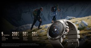 Смарт годинник Mibro GS Explorer S 48mm Titanium Silicone (XPAW023TS)