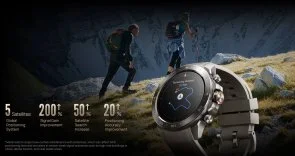 Фото: Смарт годинник Mibro GS Explorer S 48mm Titanium Silicone (XPAW023TS) № 15 | KTC