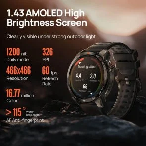 Фото: Смарт годинник Mibro GS Pro 2 48mm Light Beige (XPAW025L) № 17 | KTC