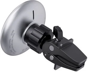 Фото: Кріплення для мобільного телефону Acefast D3 Magnetic Wireless Charging Car Holder Silver (6974316280446) № 3 | KTC
