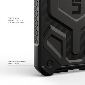 Фото: Чохол UAG for Samsung S26 - Monarch Pro with Magnet Carbon Fiber (214515114242) № 7 | KTC