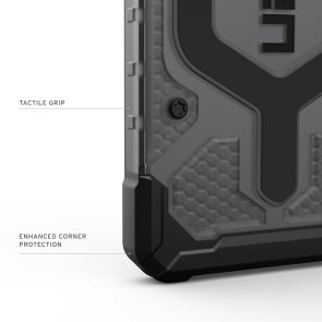 Чохол UAG for Samsung S26 - Pathfinder Clear with Magnet Ash/Black (214528113140)