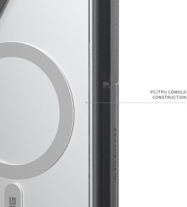 Чохол UAG for Samsung S26 Ultra - Trooper with Magnet Clear/Ash (214516114G31)