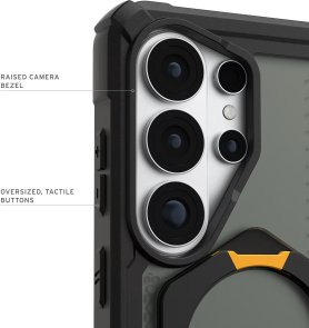 Чохол UAG for Samsung S26 Ultra - Plasma XTE 360 with Magnet Black/Pop Heritage Yellow (214525114040)