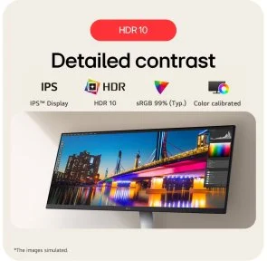 Фото: Монітор LG 29U531A-W White - 29" IPS / 2560×1080 / 100 Гц № 16 | KTC