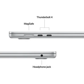 Фото: Ноутбук Apple MacBook Air 15.3 M5 10GPU Silver (Z1LQ0019D) № 7 | KTC