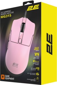 Миша 2E MG315 Pink (2E-MG315UPK)