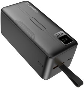 Батарея універсальна ColorWay Power Bank 50000mAh Digital Display 22.5W Black (CW-PB500LPC5BK-PDD)