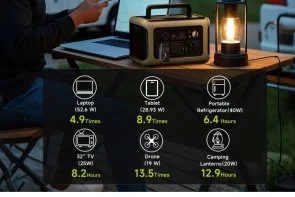 Фото: Зарядна станція Allpowers R600 600W 299Wh (R600) № 7 | KTC