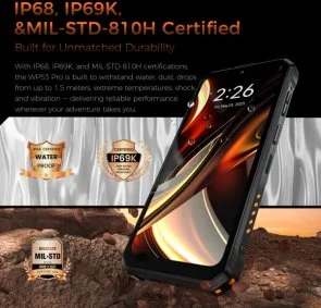 Фото: Смартфон Oukitel WP53 8/128GB Black (wp53_BK) № 4 | KTC