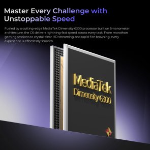 Смартфон Oukitel C6 5G 8/256GB Black (C6_5G_BK)