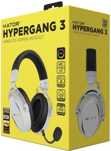 Гарнітура Hator Hypergang 3 Wireless White (ESH56)