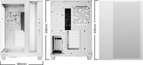 Корпус be quiet! Light Base 500 LX White with window (BGW86)