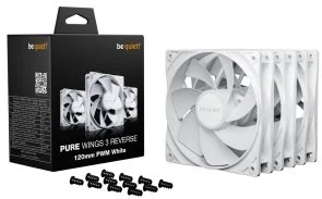 Фото: Кулер be quiet! Pure Wings 3 PWM Reverse White 3pcs (BL136) № 3 | KTC