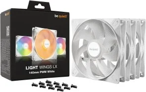 Фото: Кулер be quiet! Light Wings LX PWM White 3pcs (BL128) № 4 | KTC
