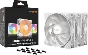 Кулер be quiet! Light Wings LX PWM High-Speed White 3pcs (BL125)