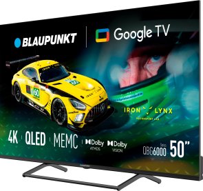 Телевізор QLED Blaupunkt 50QBG6000 (Google TV, Wi-Fi, 3840x2160)