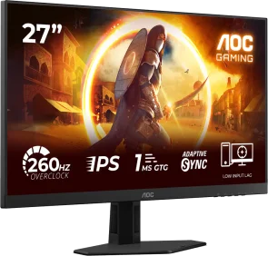 Фото: Монітор AOC 27G4ZR Black/Red (27G4ZRE) - 27" IPS / 1920×1080 / 260 Гц / Nvidia G-Sync Compatible, Adaptive Sync № 2 | KTC