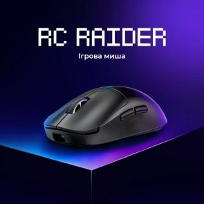 Миша Proove RC Raider 8K WL/BT/USB Black (WMRR00122001)