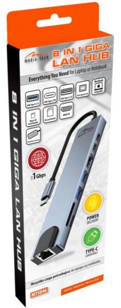 USB-хаб Media Tech MT5046 8in1