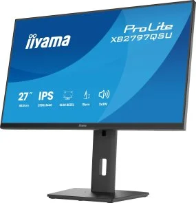 Фото: Монітор iiyama XB2797QSU-B1 Black - 27" IPS / 2560×1440 / 75 Гц / Adaptive Sync / Pivot / HAS № 8 | KTC