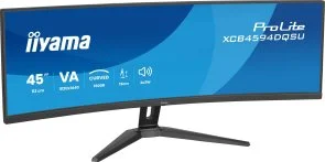Фото: Монітор iiyama XCB4594DQSU-B1 Black - 44.5" VA / 5120x1440 / 75 Гц / Adaptive Sync / HAS № 3 | KTC