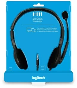 Фото: Гарнітура Logitech H111 Gray (981-000593) № 2 | KTC
