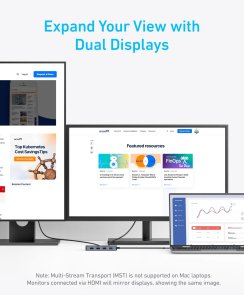 USB-хаб Anker 7in1 USB/Type-C/HDMI (A83740A2)