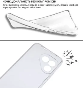 Фото: Чохол BeCover for Tecno POVA 7 Neo LJ6 - Transparancy (715038) № 6 | KTC