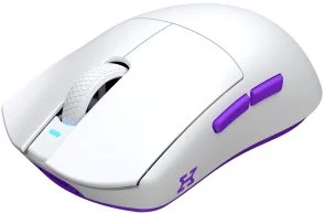 Фото: Миша Hator Hellyberry HM47 Wireless/BT White-Violet (HM47_white_violet) № 3 | KTC
