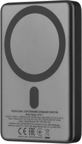 Батарея універсальна 2E Slim Wireless QI 10000mAh 20W Grey (2E-PB1011-GREY)