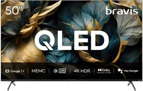 Фото: Телевізор QLED Bravis 50L7000Q (Smart TV, Wi-Fi, 3840x2160) № 2 | KTC