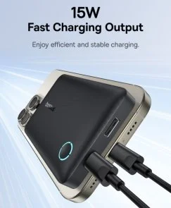 Батарея універсальна Baseus EnerFill FP11 10000mAh 15W Cosmic Black (P1008210C123-00)
