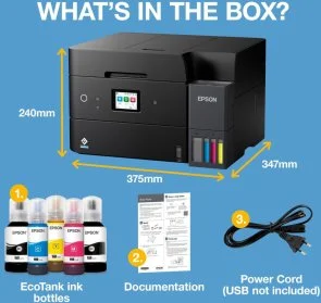 Фото: БФП Epson EcoTank L6390 A4 with Wi-Fi (C11CL40406) № 14 | KTC