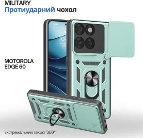 Фото: Чохол BeCover for Motorola Edge 60 - Military Dark Green (715520) № 5 | KTC