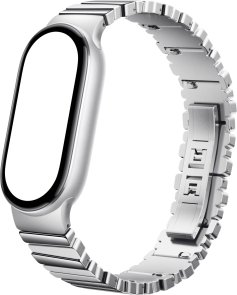 Ремінець Xiaomi for Band 10 Asymmetrical Metal Strap Silver (BHR07YHGL)