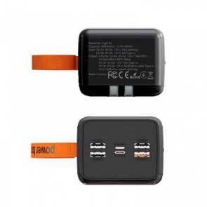 Батарея універсальна Aspiring Light 50 50000mAh 22.5W Black (PB-L50)