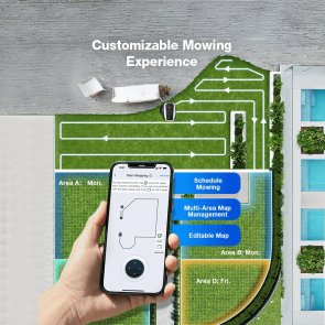 Робот-газонокосарка ECOVACS GOAT O1200 LIDAR PRO