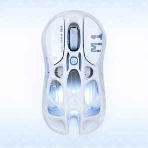 Миша Gravastar Mercury M1 Pro BT/WL/USB Ice Blue (GRAVASTARM1PRO_BLU)