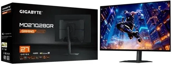 Фото: Монітор Gigabyte MO27Q28GR OLED Gaming Monitor - 27" WOLED / 2560×1440 / 280 Гц / Nvidia G-Sync Compatible / Pivot / HAS № 8 | KTC
