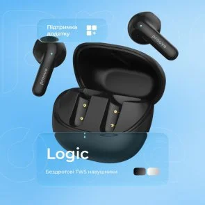 Фото: Навушники Proove Logic APP Obsidian Black (TWLG0001AP15) № 3 | KTC